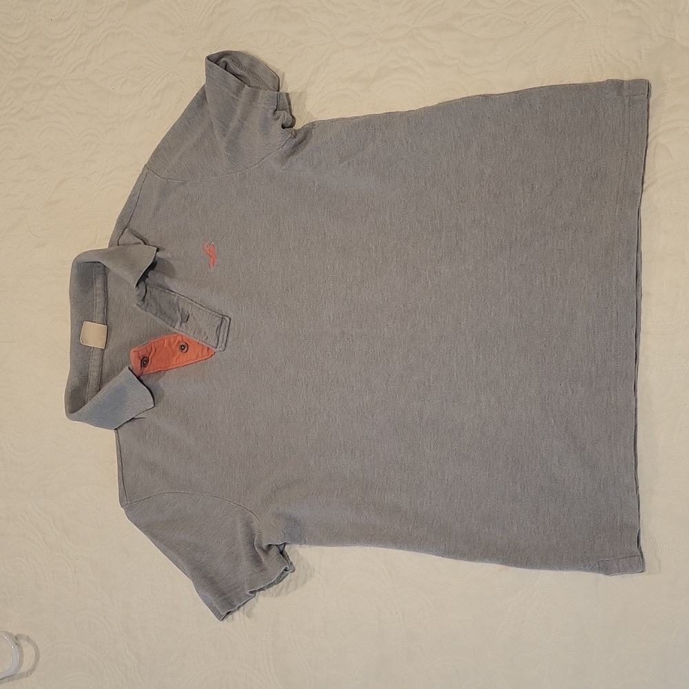 Hollister Men's gray polo